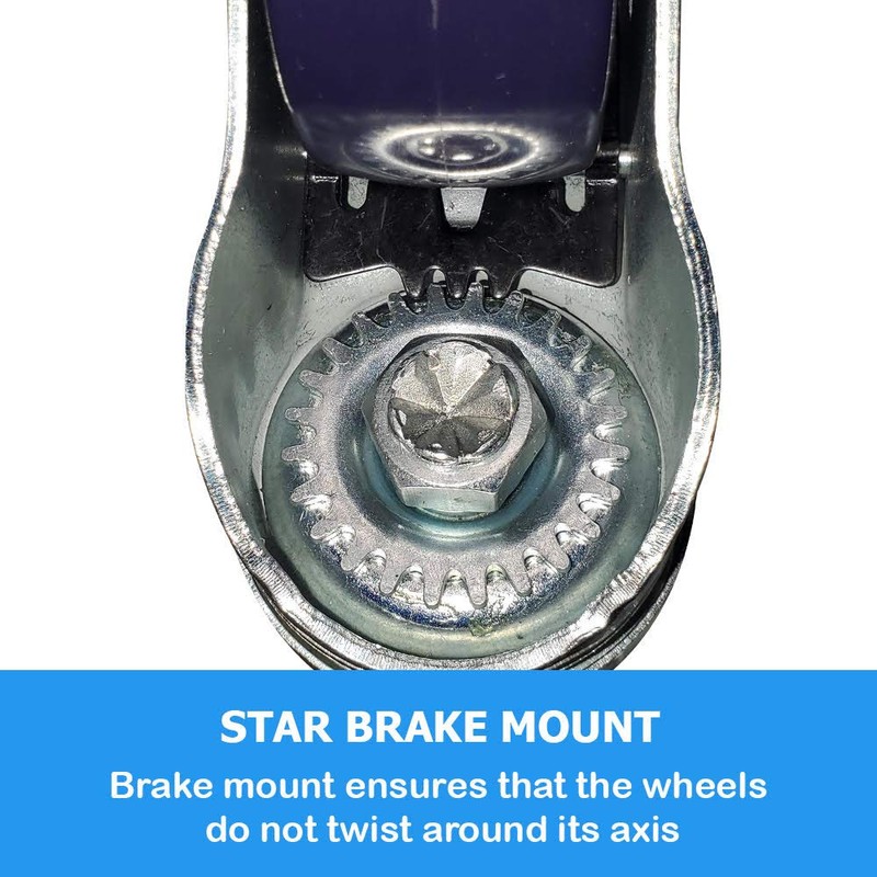 3" Casters for Stainless Steel Work Table | Wheels for