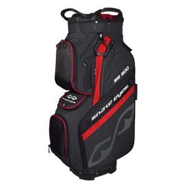 Snake Eyes SE500 14 Way Divider Golf Cart Bag Black/Heather Gray/Red