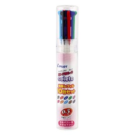 Pilot LHKRF1SC310C Hi-Tec-C Coleto Refill, 0.3, 10 Colors
