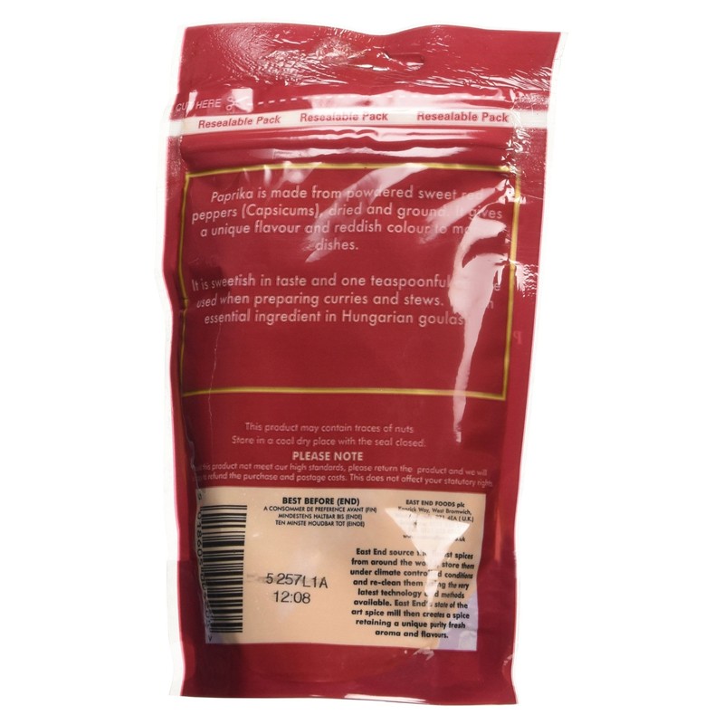 East End Paprika Powder, 100g