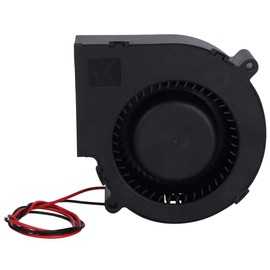 Wide Work Cooling Fan DC Blower Fan DC 12V 2.40A Low Noise 4500rpm Dual Ball High Airflow Centrifugal 97x97x33mm