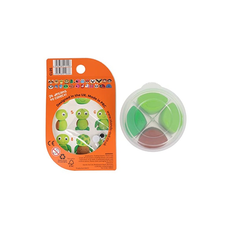 Clay Pals Turtle - Easy Sculpt Fun Fast Air Drying