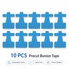 Precut Kinesiology Tape for Bunion Support – 10 Breathable Cotton