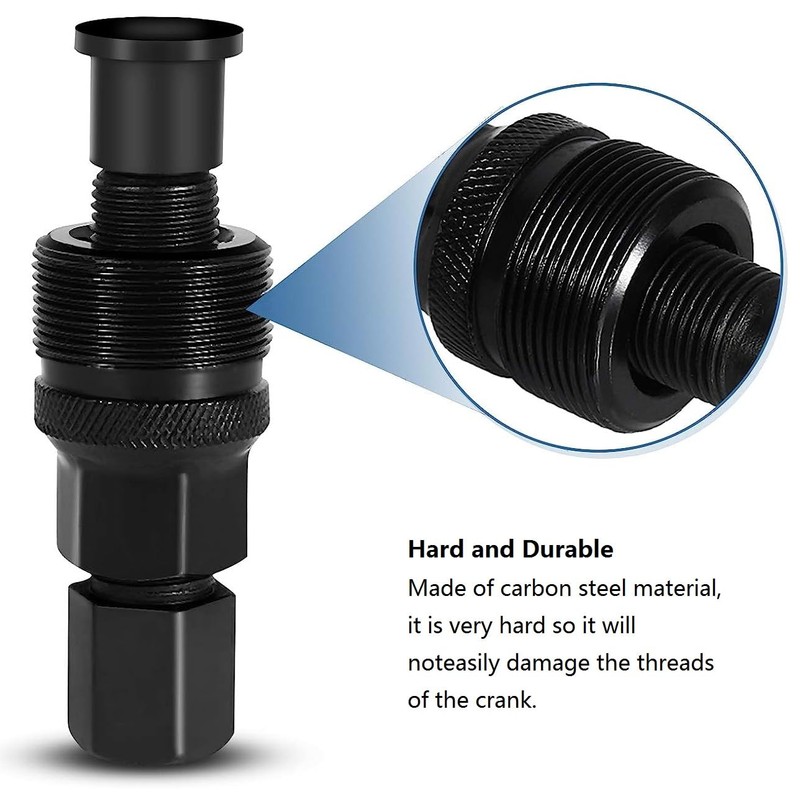 KOMUNJ Bicycle Crank Remover, Crank Removal Tool Crank Puller, Bicycle