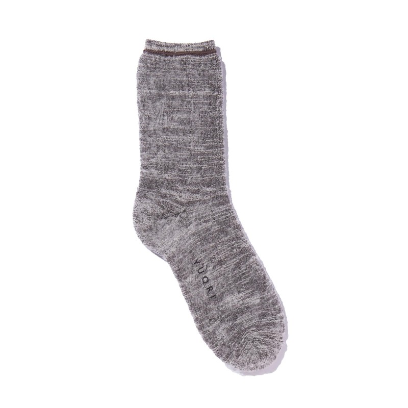 YUQRI Puff pile fur Unisex Socks, Antibacterial, Deodorizing, Antibacterial, gray
