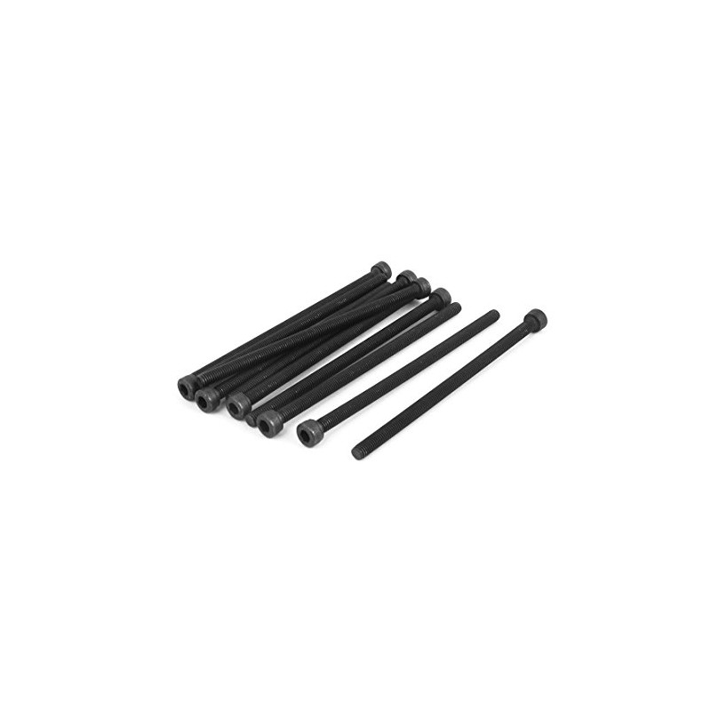 uxcell M5x100mm Hex Bolt Socket Head Cap Machine Screws Fastener