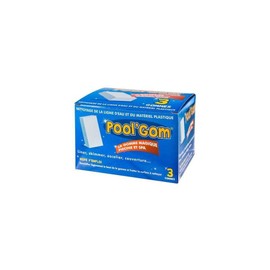 9 Pool Gom Toucan Special Rubber for Cleaning Walls and Plastic Elements for Pool & Spa - Pack of 9