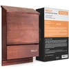 Incly Bat House for Outdoors 15"x9.2"x3.2" Shelter Box kit Double