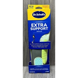 Dr. Scholl's NEW Dr. Scholl's Women's Extra Support Orthotics Size 6-11 (One Pair)