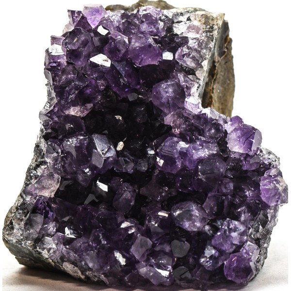 90g 52mm Deep Purple Amethyst Quartz Druzy Cluster Rough Natural