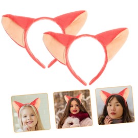 OHPHCALL 5pcs Fox Ears Headband Party Headband Foxes Ear Modeling Headband Headwear for Party Costume Hair Prop Foxes Ears Headband Hair Hoops Costume Ornament Cosplay Hair Decor