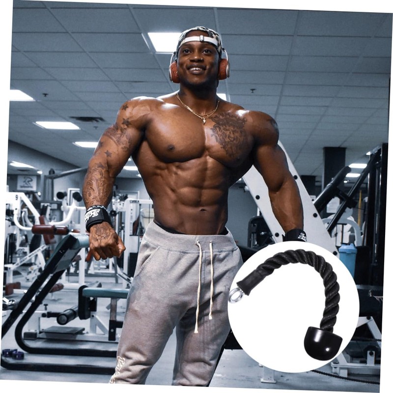 Kisangel Unisex Nylon Fitness Pull Rope Exercise Drawstring for Triceps