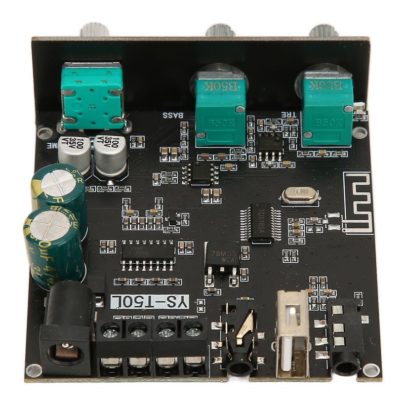 Sound Amplifier Board Bluetooth 5.0 Dual Channel Multiple Protection HiFi