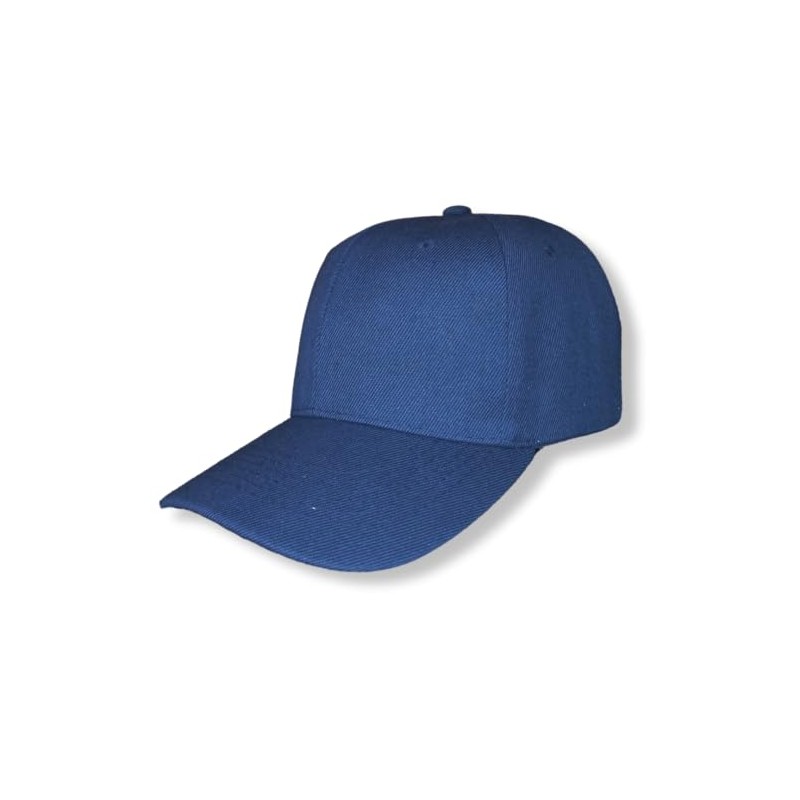 Genérico Paquete 6 Gorras Económicas de Acrilico, Lisa, Cachucha Unisex,