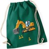 minimutz Gym Bag for Boys | Digger & Construction Site