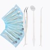 JMU 180 Pack Disposable Dental Examination Kit, 3Pcs Basic Instruments