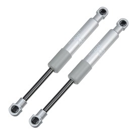 X AUTOHAUX 2pcs 8inch 320N/71Lbs Gas Struts Shocks Lift Supports Silver RV Cabinet Lift Support