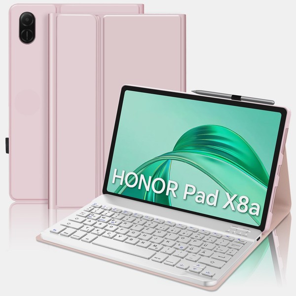 IVEOPPE Keyboard Case for Honor Pad X8a, Case with Keyboard