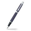 Sheaffer 300, Gloss Blue, Chrome Plate Trim, Fountain Pen: Medium