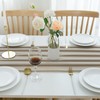 CHUQING Table Runner Wedding Tablecloth Romantic Sheer Table Runners for