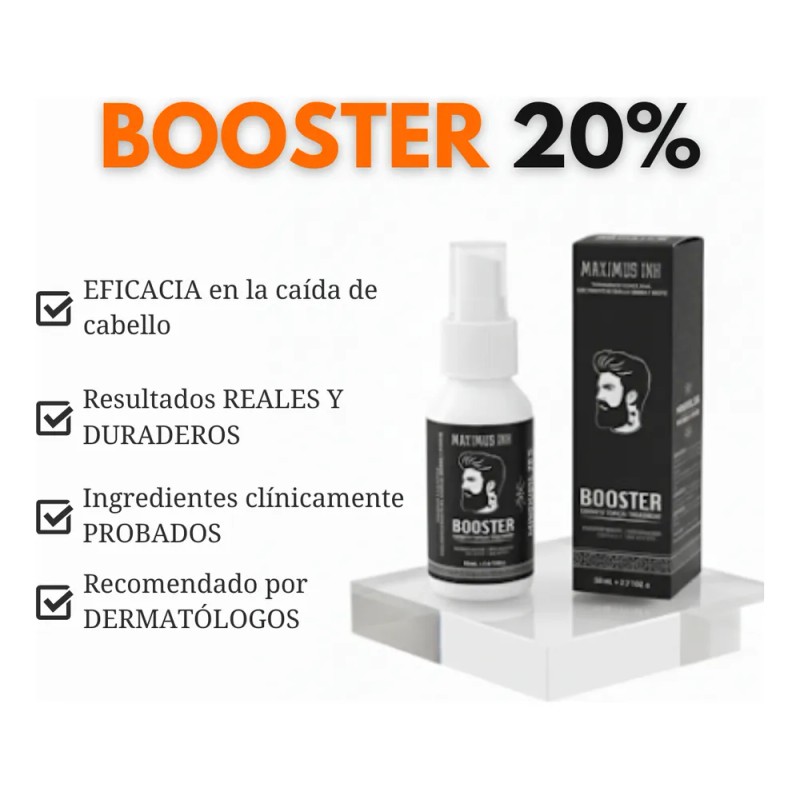 Tónico Maximus 20% Anticaída Para Crecer Barba Y Cabello