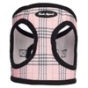Bark Appeal Mesh Step in Harness, X-Small, Pink Plaid