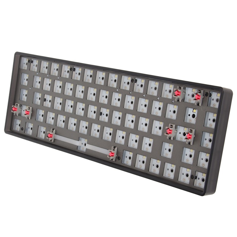 Mechanical Keyboard Kit 68 Keys 2.4G BT Wired Mode 65%