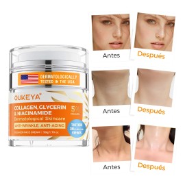 Antiarrugas Colágeno Niacinamida Hidratante Firmeza Rostro