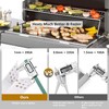 Hiorucet BBQ Heat Plate Shield Replacement Parts for Nexgrill 720-0830H,