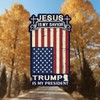 Jesus is My Savior Trump is My President Vinyl Waterproof