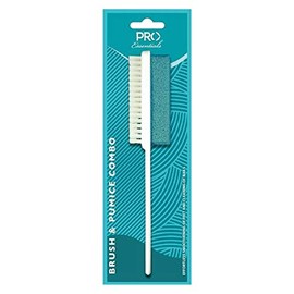 PRO ESSENTIALS BRUSH & PUMICE COMBO I PUMICE STONE I CALLUS REMOVER