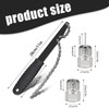 XINSUO Bicycle Chain Whip 3-Piece Set, Chain Whip and Sprocket