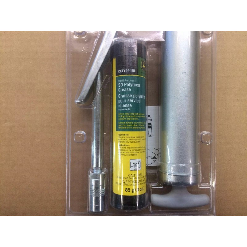 John Deere Mini Grease Gun Kit with Cartridge (TY26200)