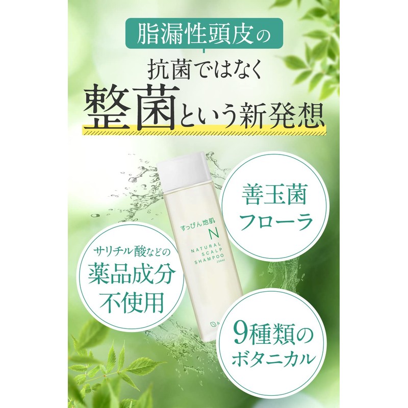 No Makeup Scalp Shampoo Set of 3, Dandruff, Itchy, Seborrheic