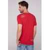Camp David Men's T-shirt with print in used look, Flight