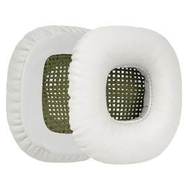GEEKRIA Marshall Major Headphones Replacement Ear Pad/Ear Cushion/Ear Cups/Ear Cover/Earpads Repair Parts (White)
