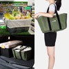 LHZK Eco Bag, Foldable, Large Capacity, Shopping Bag, Cooler Bag,