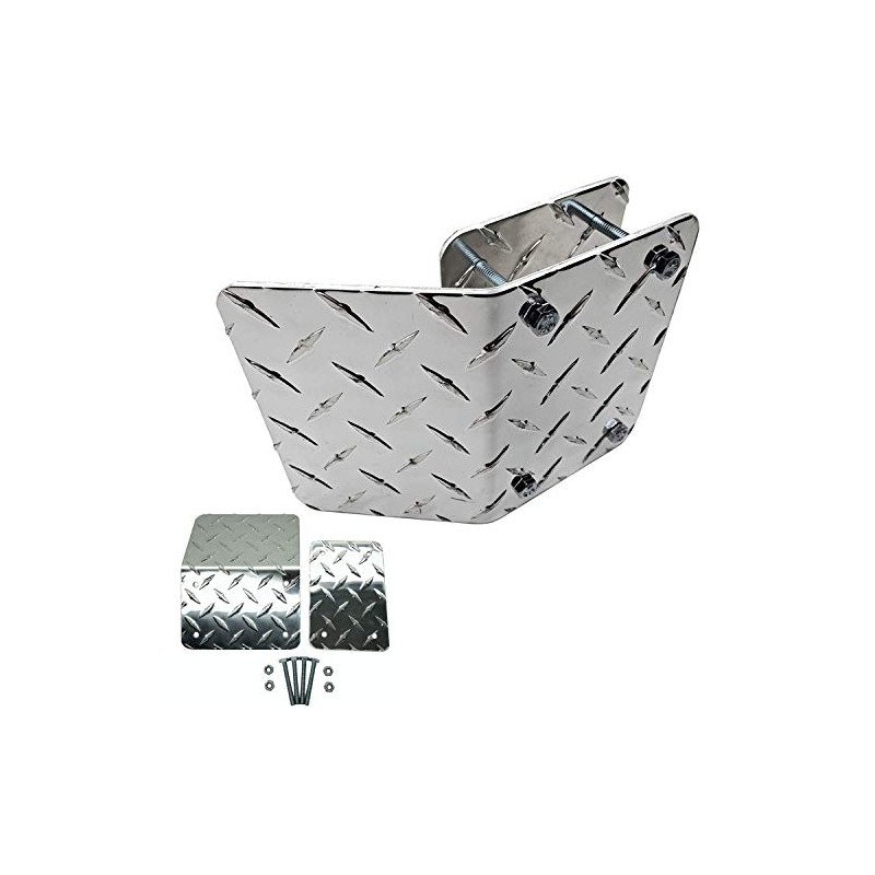 Ramp End - Heavy-Duty Diamond Plate for ATV, Motorcycles &