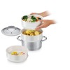 Tescoma 423010 Cestello per Cottura a Vapore, Plastica