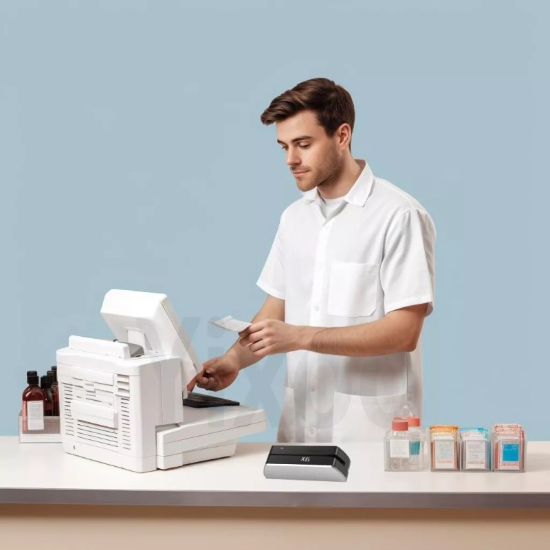 Misiri X6 Smallest USB 3 Tracks Mag Swipe Card Reader