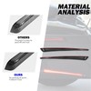 HDBUBALUS LED Extended Saddlebag Light with Smoke Lenses Fit for