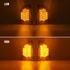 Partsam Clear Lens 29 Amber LED Front P/T/C Light Assembly