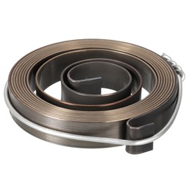 uxcell Drill Press Spring Drill Press Quill Feed Return Coil Spring Assembly Spring Steel Chemical Blackening Finish 1540mm Expand Long 53 x 10 x 0.8mm 1 Pcs