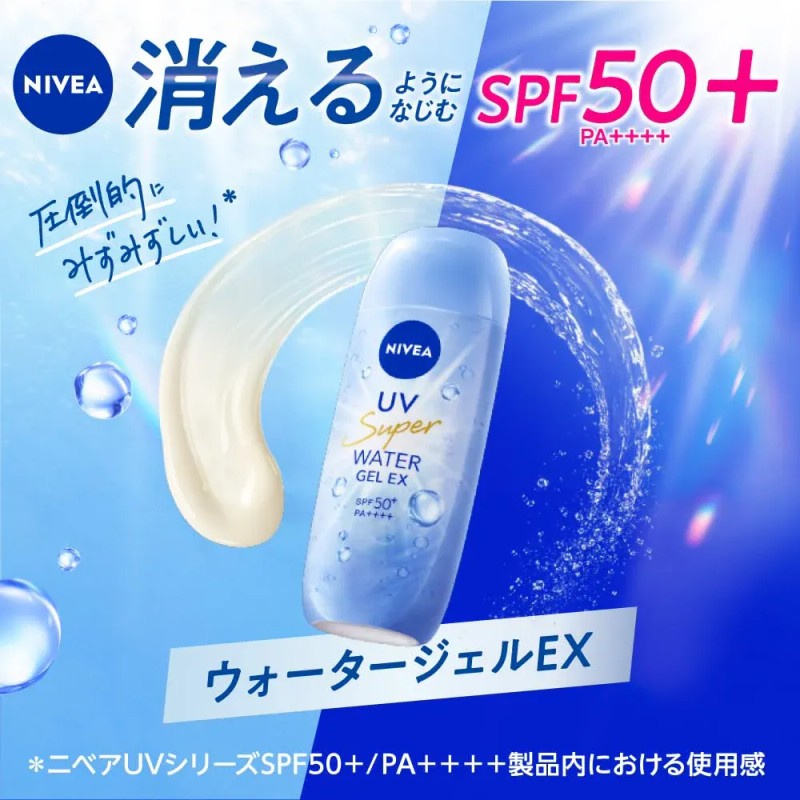 Nivea Super Water Gel Spf50 Protector Solar Japón