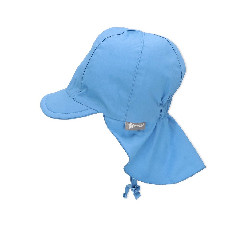 Sterntaler Baby Girls' Hat, Velvet blue