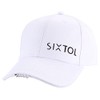 SIXTOL B-Cap Baseballmütze mit LED-Licht 25lm | Aufladen über USB