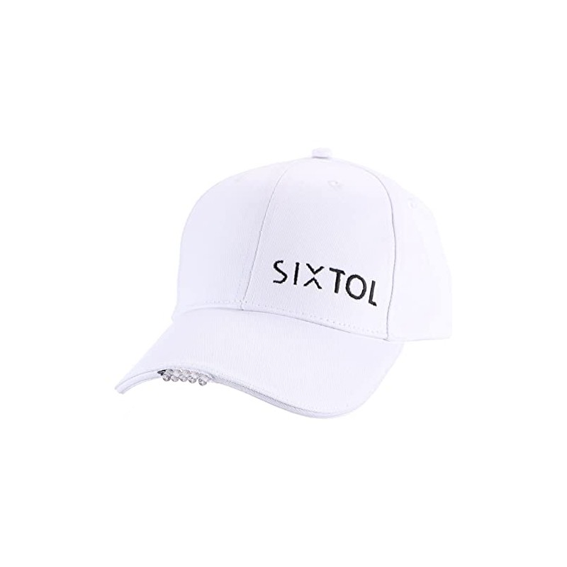 SIXTOL B-Cap Baseballmütze mit LED-Licht 25lm | Aufladen über USB