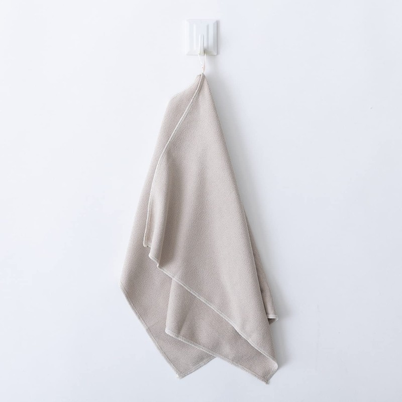 Teijin Achikotchi Dish Towels Assorted Set, Dish Towels, Microfiber (Gray