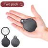 Teoyall 10X Small Magnifying Glass, 2 PCS Mini Pocket Magnifier