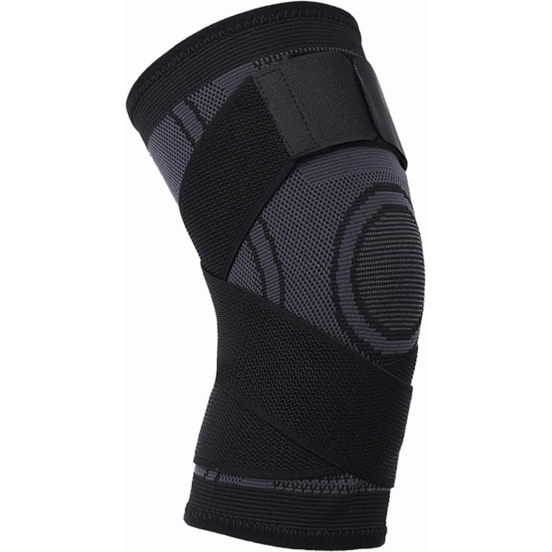 1 Rodillera Ajustable con Manga de compresión para Rodilla, Doble